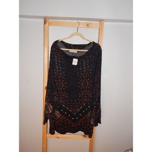 Free People ‘Printed Vikki Tee’ NWT
